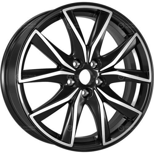 Колесный диск Replay MZ119 7xR19 5x114.3 ET45 DIA67.1 черный полностью полированный