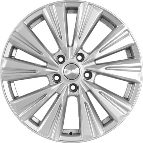 Колесный диск СКАД Линней 7.5xR18 5x108 ET45 DIA67.1 серебристый