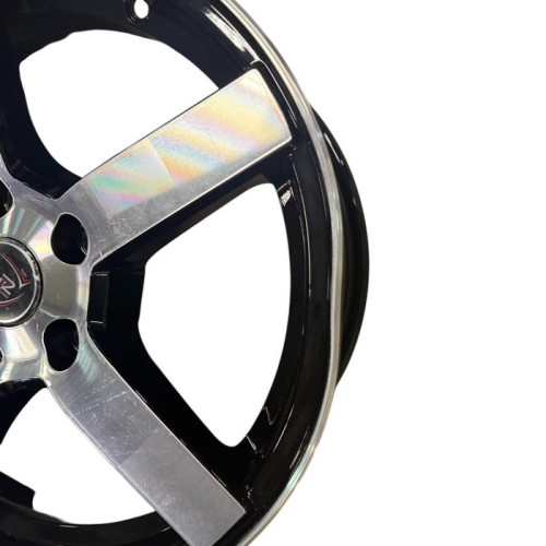 Легковой диск NZ R-02 6,5x16 5x112 ET46 57,1 BKF (уценка: замятие обода, 1 шт.)