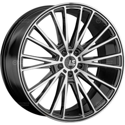 Колесный диск LS LS RC60 9xR21 5x114.3 ET35 DIA60.1 черный полностью полированный