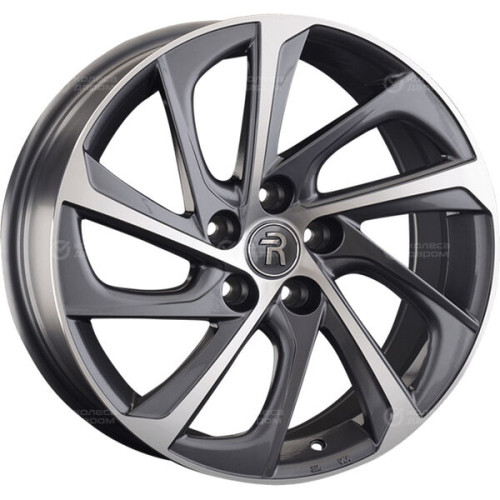 Колесный диск Replay LX104 8xR18 5x114.3 ET30 DIA60.1 насыщенный темно-серый полностью полированный