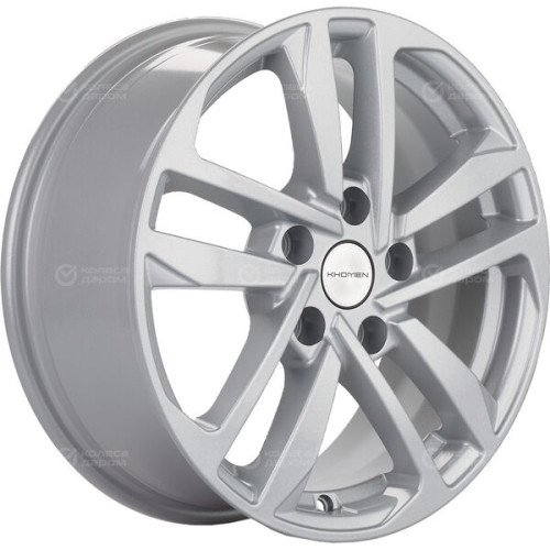 Колесный диск KHOMEN KHW1612 (ZV_16 Mazda 3/ix35) 6.5xR16 5x114.3 ET45 DIA67.1 серебристый