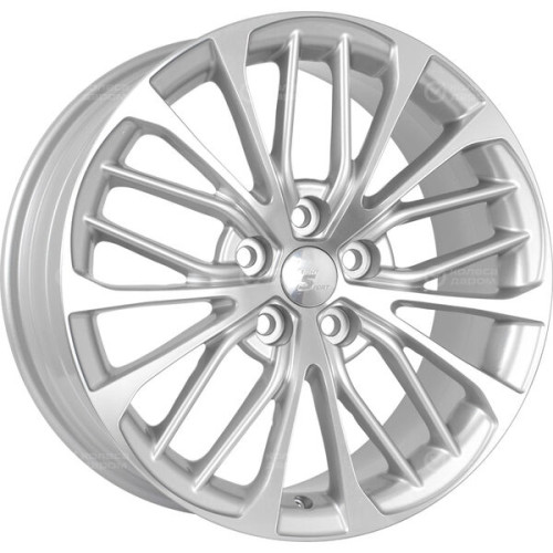 Колесный диск LS LS 1306 8xR18 5x114.3 ET50 DIA60.1 серебристый полированный