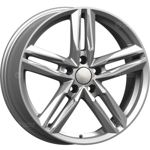 Колесный диск Carwel Малык 140 7.5xR18 5x114.3 ET45 DIA66.1 серебристый металлик