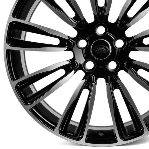 Легковой диск CMST FG405 9,5x21 5x120 ET45 72,6 графит + полированные спицы