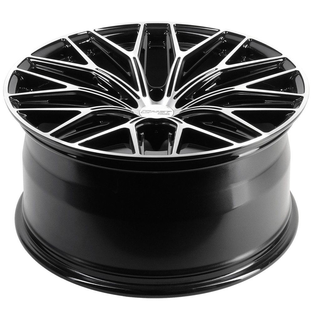 Легковой диск CMST SL405 9x21 5x112 ET25 66,6 Черный + полированные спицы