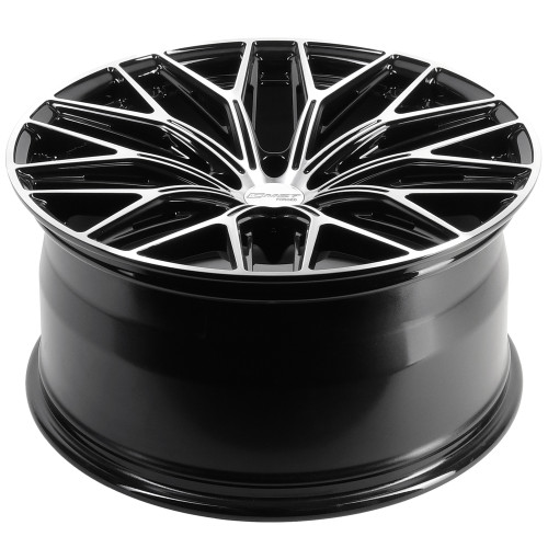 Легковой диск CMST SL405 9x21 5x112 ET25 66,6 Черный + полированные спицы