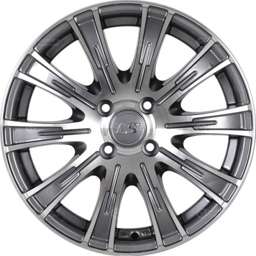 Колесный диск LS LS 311 7xR16 5x108 ET45 DIA73.1 насыщенный темно-серый полностью полированный