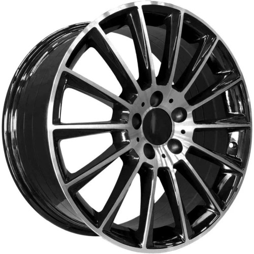 Легковой диск PDW 5459 8x18 5x112 ET35 66,56 Gloss Black Machine Face