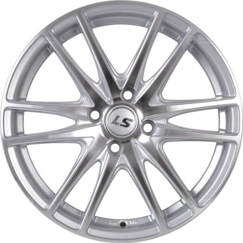 Колесный диск LS LS 362 6xR16 4x100 ET50 DIA54.1 серебристый полированный
