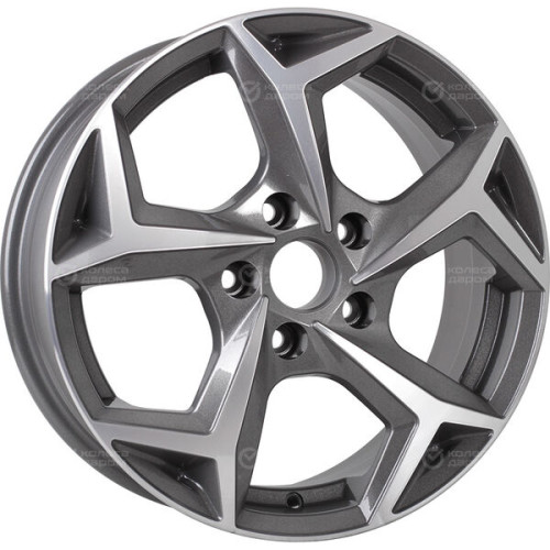 Колесный диск RST R066 6.5xR16 5x114.3 ET38 DIA67.1 серый с алмазной проточкой