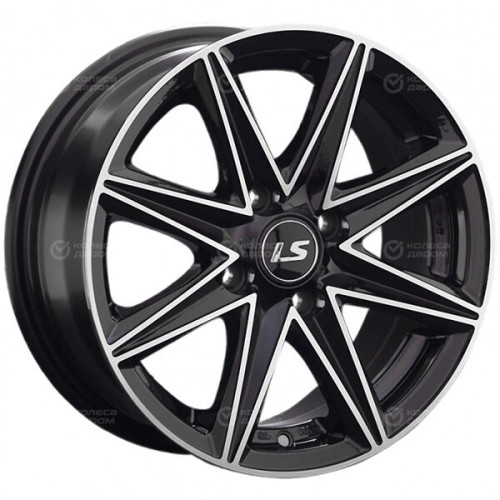 Колесный диск LS LS 363 6.5xR15 4x100 ET40 DIA73.1 черный полностью полированный
