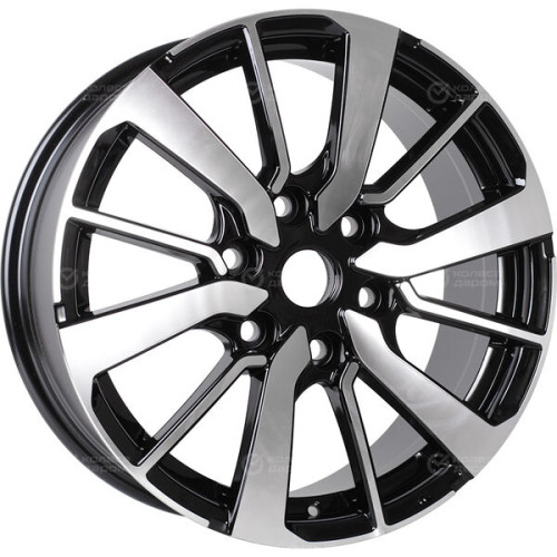 Колесный диск Replay MI138 7.5xR18 6x139.7 ET46 DIA67.1 черный полностью полированный