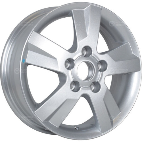 Колесный диск Replay HV30 6.5xR17 5x114.3 ET37 DIA66.6 серебристый