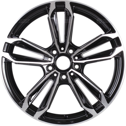 Колесный диск Replay GS44 8xR18 5x114.3 ET36 DIA67.1 черный полностью полированный