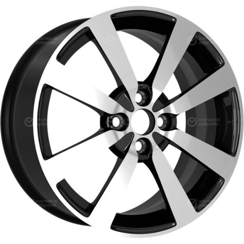 Колесный диск LS LS 948 6xR16 4x100 ET50 DIA60.1 черный полностью полированный