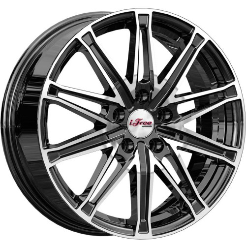 Легковой диск iFree Виар 6,5x17 5x108 ET45 63,35 Блэк Джек