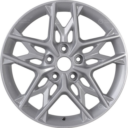 Колесный диск KHOMEN KHW1709 (ZV 17_Hyundai Elantra) 7xR17 5x114.3 ET49 DIA67.1 серебристый