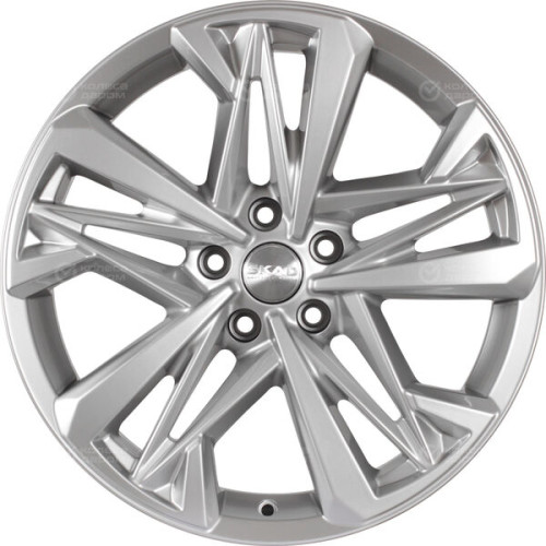 Колесный диск СКАД Ультима 8xR18 5x114.3 ET45 DIA67.1 серебристый