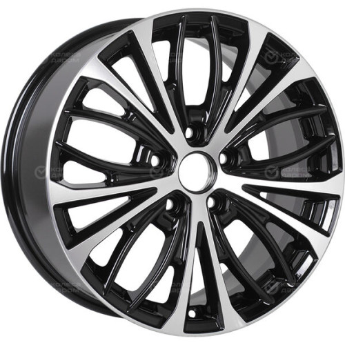 Колесный диск iFree Original КС873 (ZV 17_Mazda 6) 7.5xR17 5x114.3 ET50 DIA67.1 черный глянцевый с полированными элементами лицевой поверхности