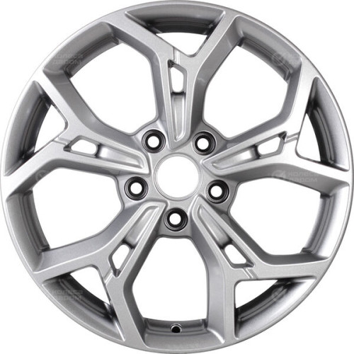 Колесный диск Carwel Карачи 203 7xR17 5x114.3 ET50 DIA67.1 серебристый металлик