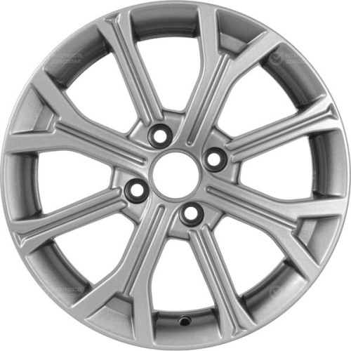 Колесный диск Carwel Кизи 198 6xR15 4x100 ET50 DIA60.1 темно-серебристый