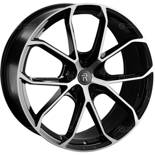 Колесный диск Replay B325 9.5xR21 5x112 ET37 DIA66.6 черный глянцевый с полированной лицевой частью