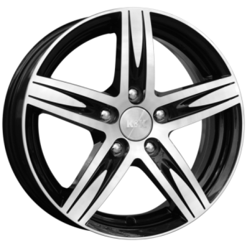 Легковой диск КиК Андорра 6,5x16 5x114,3 ET51 67,1 Алмаз черный