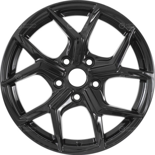 Колесный диск WUP Up120 6.5xR16 5x114.3 ET45 DIA60.1 черный глянцевый