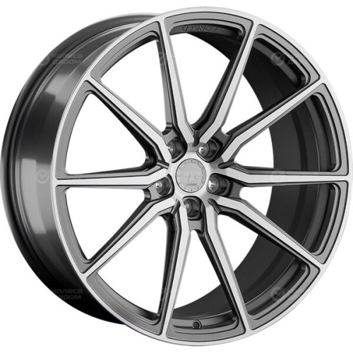 Колесный диск LS Forged FG01 10xR21 5x112 ET20 DIA66.6 темно-серый матовый ,частично полированный