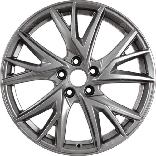 Колесный диск КиК Кайлас 6.5xR18 5x108 ET50 DIA63.35 темно-серебристый