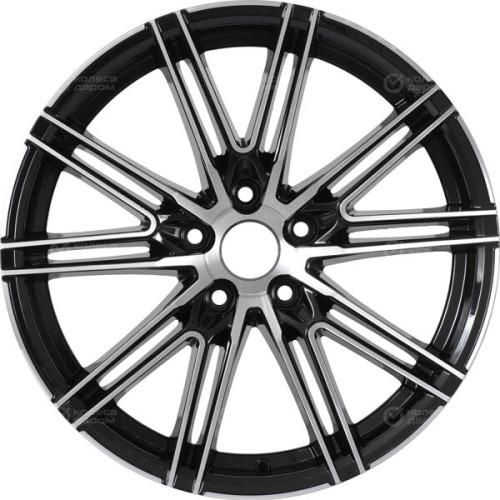 Колесный диск RST R168 8xR18 5x114.3 ET50 DIA60.1 глянцевый черный с полированной лицевой частью