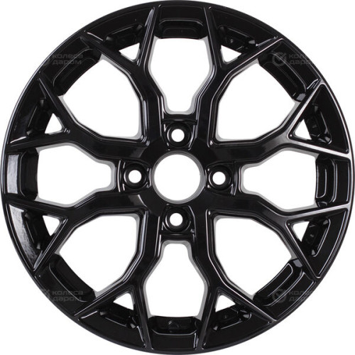 Колесный диск VENTI 1419 5.5xR14 4x100 ET43 DIA67.1 черный глянцевый