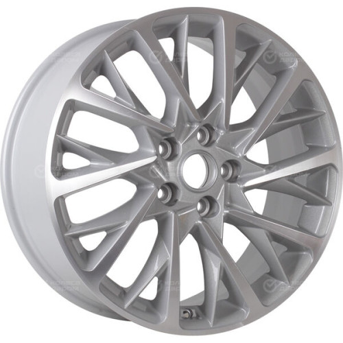 Колесный диск KHOMEN KHW1804 (ZV18_Camry) 7.5xR18 5x114.3 ET45 DIA60.1 серебристый полностью полированный