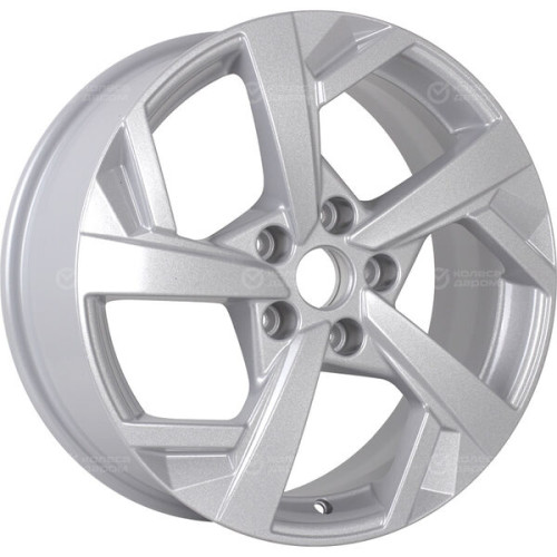 Колесный диск Carwel Тенис 1712 7xR17 5x114.3 ET40 DIA66.1 серебристый