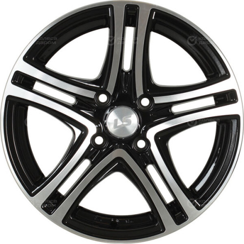 Колесный диск LS LS 570 6.5xR15 4x114.3 ET40 DIA73.1 черный полностью полированный