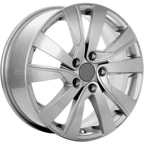 Колесный диск Carwel Гирвас 185 7xR17 5x114.3 ET48.5 DIA66.1 серебристый металлик