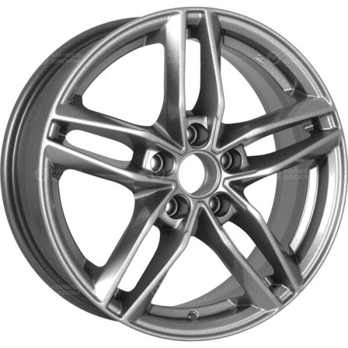 Колесный диск Carwel Тау 107 6.5xR16 5x112 ET38 DIA66.6 серебристый металлик