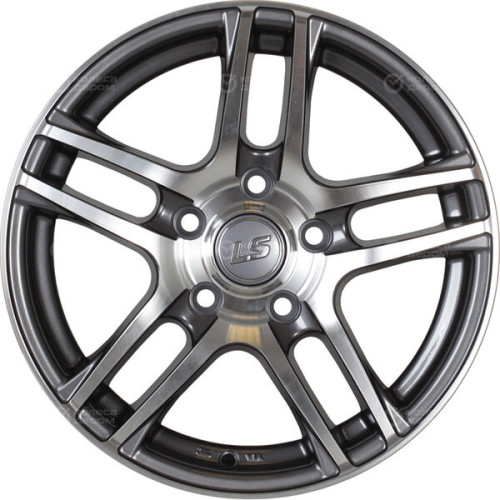 Колесный диск LS LS 285 7xR17 4x100 ET40 DIA60.1 насыщенный темно-серый полностью полированный
