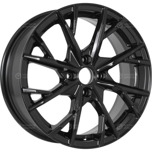Колесный диск WUP Up126 6.5xR16 4x100 ET35 DIA67.1 черный глянцевый