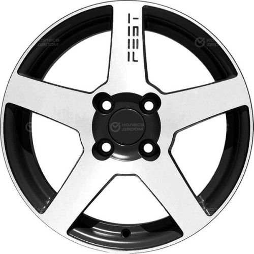 Колесный диск Proma ЛеМан 6.5xR16 5x100 ET38 DIA57.1 черный матовый с алмазной проточкой