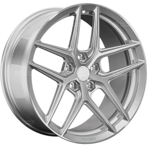 Колесный диск LS Forged FG47 9.5xR19 5x120 ET40 DIA72.6 серебристый полированный