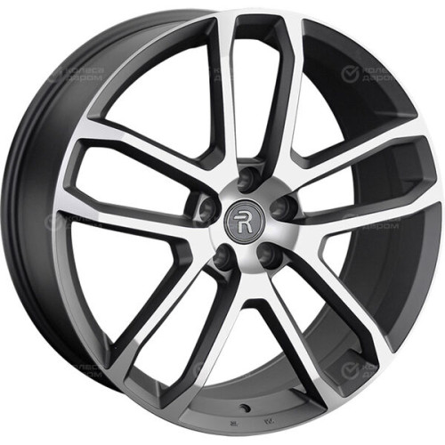 Колесный диск Replay LI1 9.5xR22 5x120 ET45.5 DIA72.6 темно-серый матовый ,частично полированный