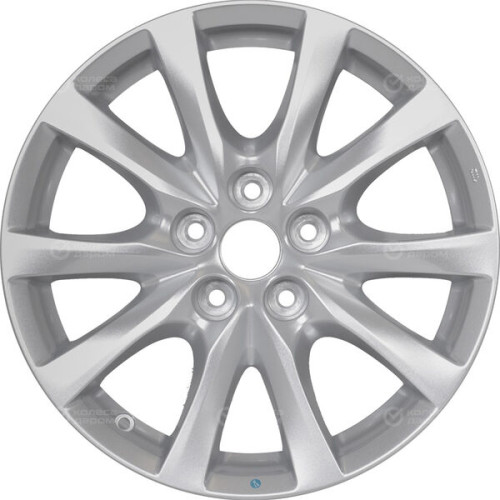 Колесный диск Replay TY301 7.5xR17 5x114.3 ET45 DIA60.1 серебристый