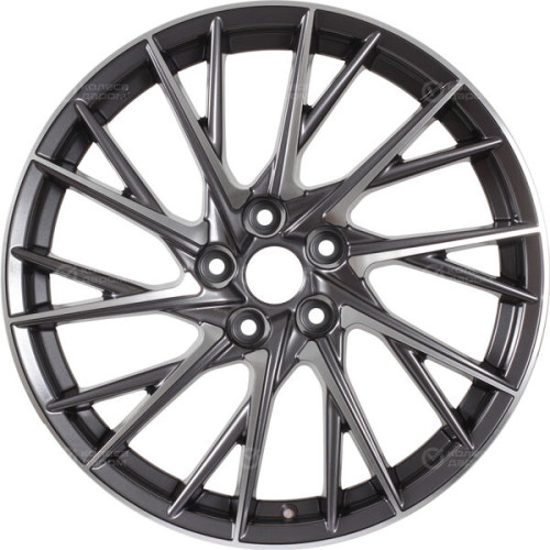 Колесный диск Replay LX154 8xR19 5x114.3 ET45 DIA60.1 насыщенный темно-серый полностью полированный