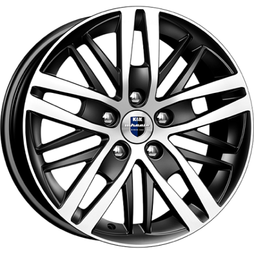 Легковой диск КиК Fencer (КС730) 7x16 5x112 ET48 57,1 Алмаз черный