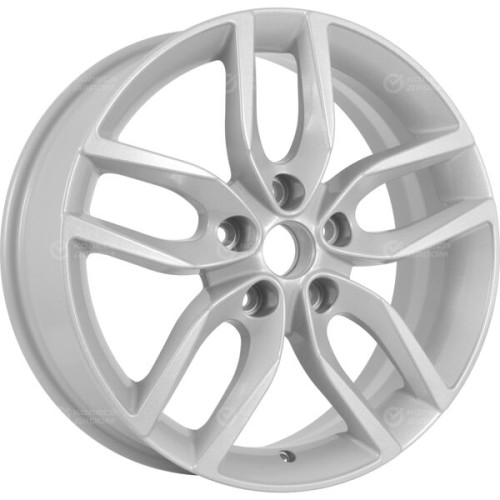 Колесный диск KHOMEN KHW1708 (17_ZV Mazda 3/CX30) 6.5xR17 5x114.3 ET45 DIA67.1 серебристый
