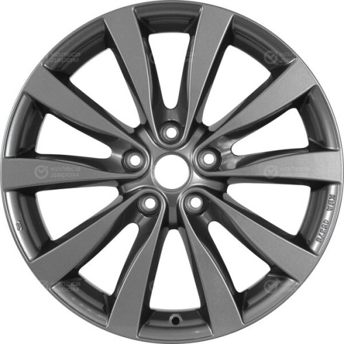 Колесный диск СКАД 4093T300N1 (без вставок) 7xR18 5x114.3 ET40 DIA66.1 насыщенный темно-серый полностью полированный