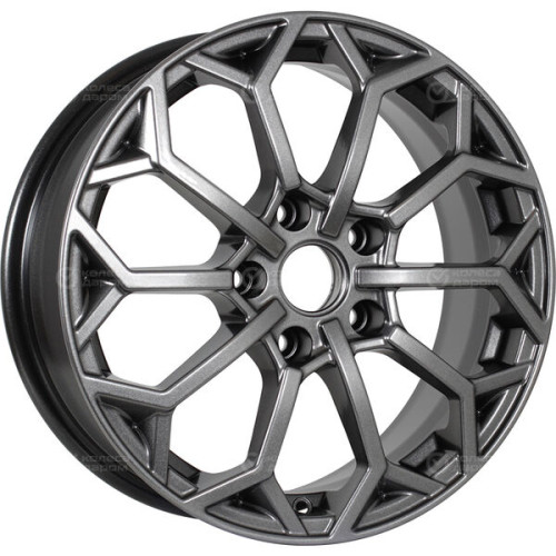 Колесный диск iFree Спейс-Нидл 6.5xR16 5x108 ET47 DIA63.35 насыщенный тёмно-серебристый