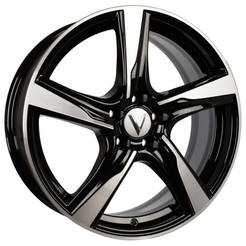 Легковой диск Вектор B201 7x17 5x112 ET45 57,1 Алмаз черный